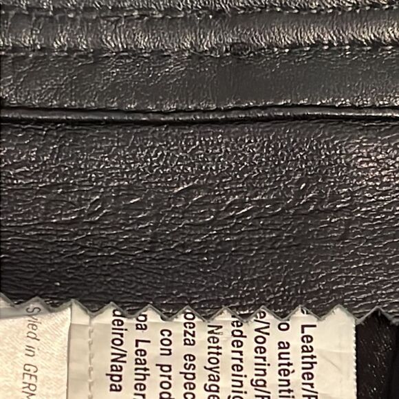 Betty Barclay Black‎ Italian Leather High Waist Pants Size 8-10 see measurements - Picture 12 of 15